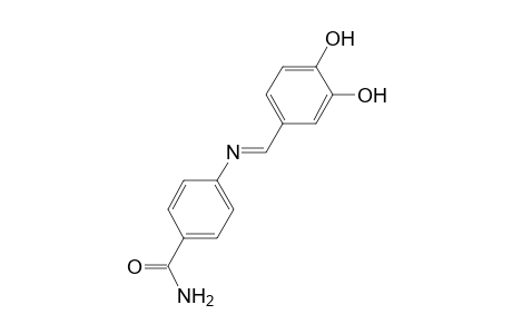 Benzamide, 4-[(3,4-dihydroxybenzylidene)amino]-