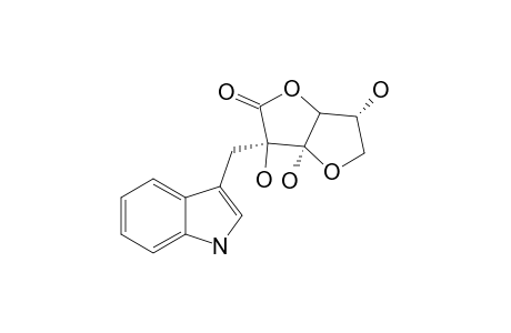 ASCORBIGEN;2-C-[(INDOL-3-YL)-METHYL]-ALPHA-L-THREO-D-GLYCERO-3-HEXULOFURANOSO-1,4-LACTONE