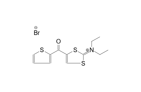 5-THENOYL-2-DIETHYLAMINO-1,3-DITHIOLIUM BROMIDE