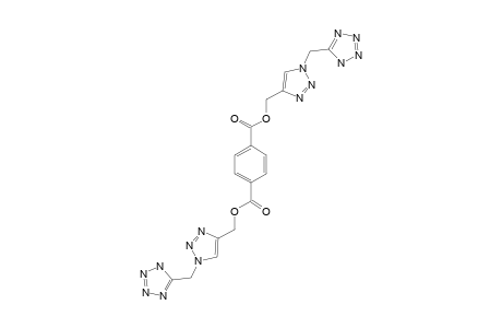 BIS-{[1-(TETRAZOL-5-YLMETHYL)-1,2,3-TRIAZOL-4-YL]-METHYL}-TEREPHTHALATE