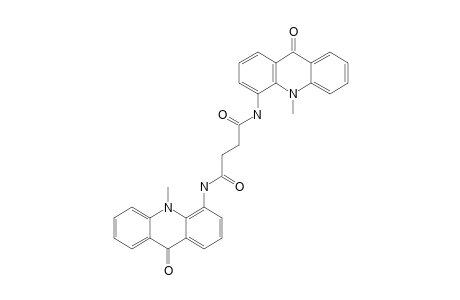 4,4'-(ALPHA'',OMEGA''-DIAMINOSUCCINOYL)-BIS-(10-METHYL-9-ACRIDANONE)