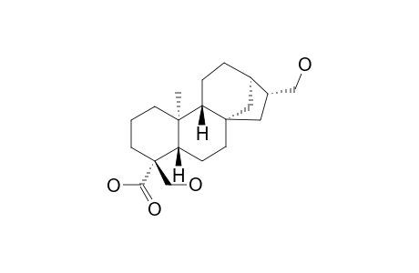 SIEGESBECKIC-ACID;ENT-16-ALPHA-H-17,18-DIHYDROXY-KAURAN-19-OIC-ACID