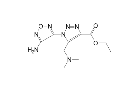 1-(4-Amino-furazan-3-yl)-5-dimethylaminomethyl-1H-[1,2,3]triazole-4-carboxylic acid ethyl ester