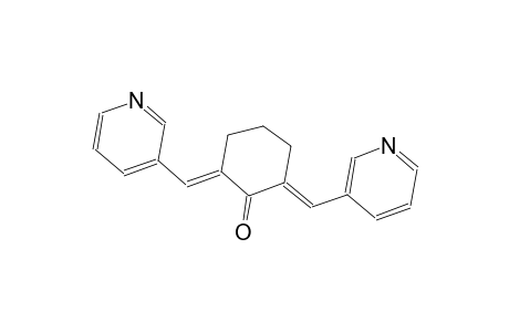 cyclohexanone, 2,6-bis(3-pyridinylmethylene)-, (2E,6E)-