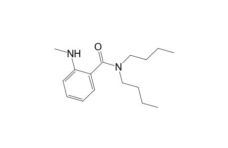 Benzamide, N,N-dibutyl-o-(methylamino)-