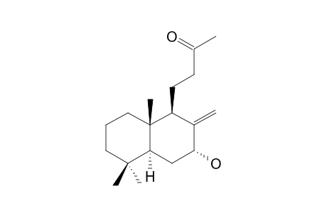 7-ALPHA-HYDROXY-14,15-DINOR-13-OXO-8-(17)-LABDENE