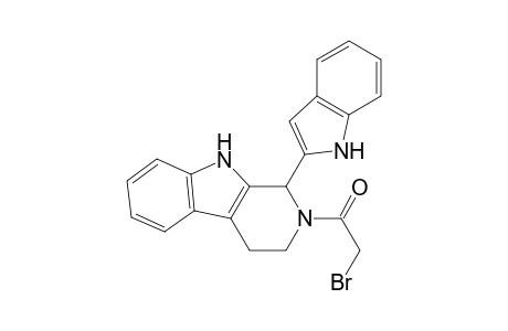 2-Bromoacetyl-1-indol-2-yl-1,2,3,4-tetrahydro-.beta.-carboline