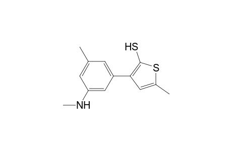 N-Methyl-5-(2-methyl-5-mercapto-4-thienyl)-m-toluidine