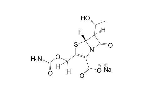 [5R,6S,6(1R)]-6-(1-hydroxyethyl)-3-(hydroxymethyl)-7-oxo-4-thia-1-azabicyclo[3.2.0]hept-2-ene-2-carboxylic acid, monosodium salt, 3-carbamate