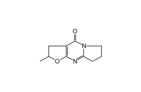 2-methyl-2,3,6,7,8-pentahydro-4H-furo[2,3-d]pyrrolo[1,2-a]pyrimidin-4-one