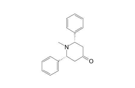 CIS-2,6-DIPHENYL-N-METHYL-4-PIPERIDONE