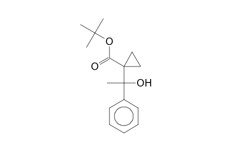 1-(1-Hydroxy-1-phenyl-ethyl)-cyclopropanecarboxylic acid, t-butyl ester