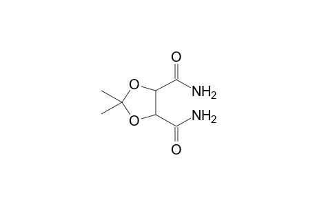 2,2-Dimethyl-1,3-dioxolane-4,5-dicarboxamide