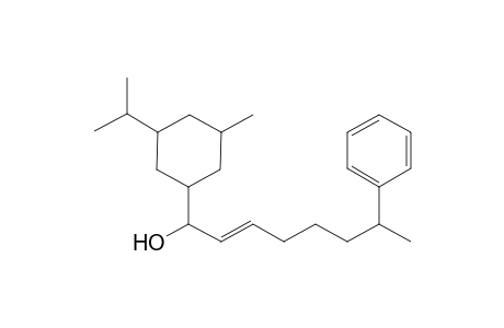 7-Phenyl-1-(3'-isopropyl-5'-methylcyclohexyl)-2-octen-1.alpha.-ol