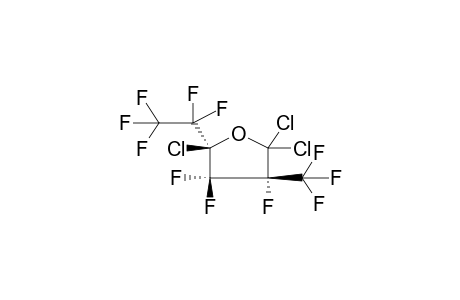 TRANS-2-PENTAFLUOROETHYL-4-TRIFLUOROMETHYL-2,5,5-TRICHLOROTRIFLUOROOXOLANE