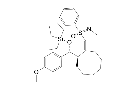 #18C;ENT-(+)-TRIETHYL-[(Z)-(ALPHA-S,1S)-ALPHA-(4-METHOXYPHENYL)-2-[[(R)-N-METHYL-S-PHENYLSULFONIMIDOYL]-METHENE]-CYCLOOCTANE-METHANE-ALPHA-ENYLOXY]-SILANE