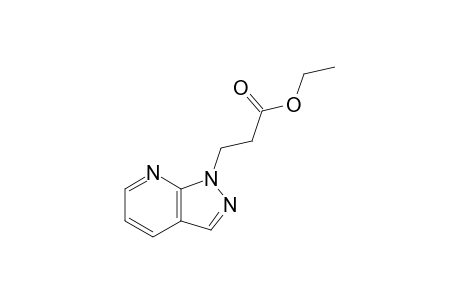 ETHYL-3-(1H-PYRAZOLO-[3,4-B]-PYRIDIN-1-YL)-PROPANOATE