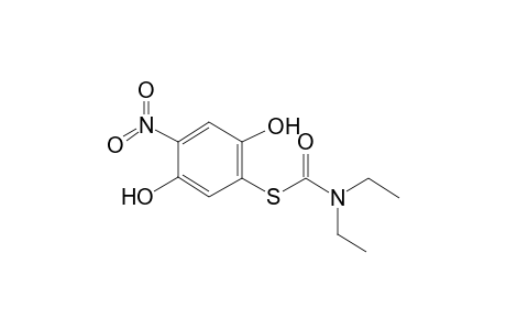 S-(2,5-Dihydroxy-4-nitrophenyl) diethylthiocarbamate