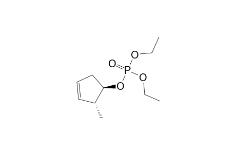 (1R,2R)-PHOSPHORIC-ACID-DIETHYLESTER-2-METHYL-CYCLOPENT-3-ENYLESTER