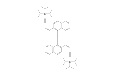 BIS-[2-((1Z)-4-(TRIISOPROPYLSILYL)-1-BUTEN-3-YNYL)-NAPHTHYL]-ACETYLENE