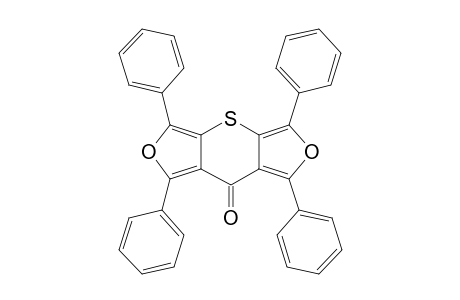 1,3,5,7-Tetraphenylthiopyrano[2,3-c:5,6-c']difuran-8-one