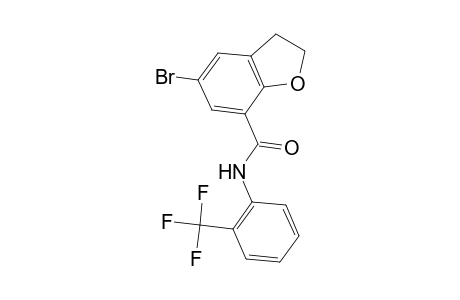 Benzo[b]furan-7-carboxamide, 2,3-dihydro-5-bromo-N-(2-trifluoromethylphenyl)-