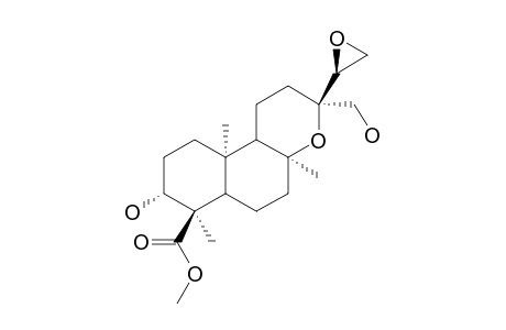 METHYL-(13R,14S)-ENT-3-BETA,16-DIHYDROXY-8-ALPHA,13;14,15-DIEPOXY-LABDAN-18-OATE