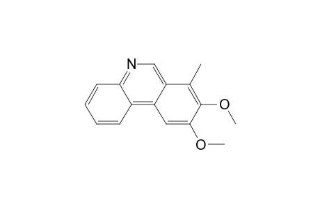 7-Methyl-8,9-dimethoxyphenanthridine