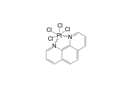 [PT-(1,10-PHENANTHROLINE)-CL(4)]