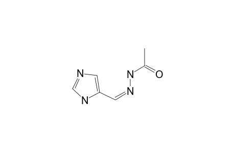 4(5)-IMM;(Z)-4(5)-IMIDAZOLE-CARBOXALDEHYDE-ACETYL-HYDRAZONE