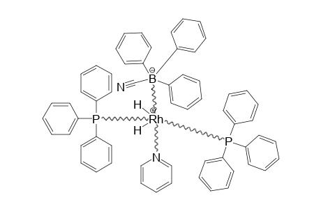 TRANS-[RH(NCBPH3)(H)2(PPH3)2(PY)]