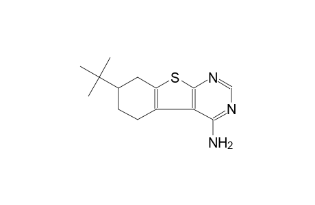 benzo[4,5]thieno[2,3-d]pyrimidin-4-amine, 7-(1,1-dimethylethyl)-5,6,7,8-tetrahydro-