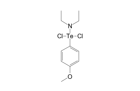 DIETHYLAMINO-PARA-METHOXYPHENYL-TELLURIUM-DICHLORIDE