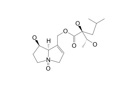 RETRONECINE_N-OXIDE_2S-HYDROXY-2S-(1R-HYDROXYETHYL)-4-METHYL-PENTANOYL_ESTER