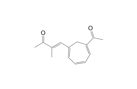 (E)-4-(6-acetyl-1-cyclohepta-1,3,5-trienyl)-3-methyl-3-buten-2-one