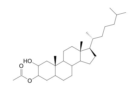 2-HYDROXYCHOLESTAN-3-YL ACETATE