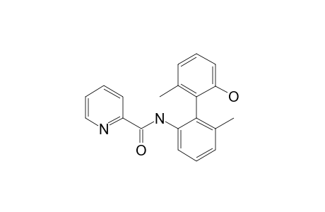 (S)-(-)-2-(2-PYRIDINYLCARBOXAMIDO)-2'-HYDROXY-6,6'-DIMETHYL-1,1'-BIPHENYL