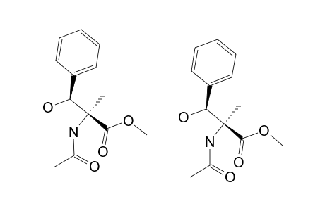 ERYTHRO-METHYL-(2S*,3S*)-2-(N-ACETYLAMINO)-3-HYDROXY-3-PHENYL-PROPIONATE