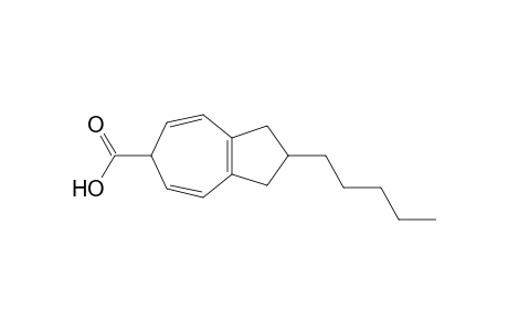 2-Amyl-1,2,3,6-tetrahydroazulene-6-carboxylic acid