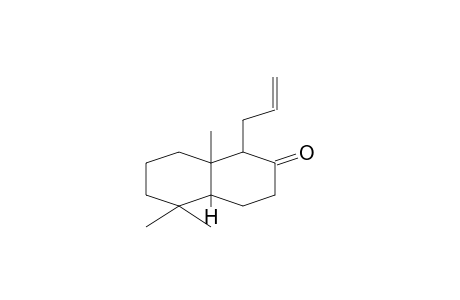 2(1H)NAPHTALENONE, OCTAHYDRO-5,5,8a-TRIMETHYL-1-(2-PROPENYL)-