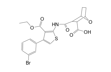 3-({[4-(3-bromophenyl)-3-(ethoxycarbonyl)-2-thienyl]amino}carbonyl)-7-oxabicyclo[2.2.1]heptane-2-carboxylic acid