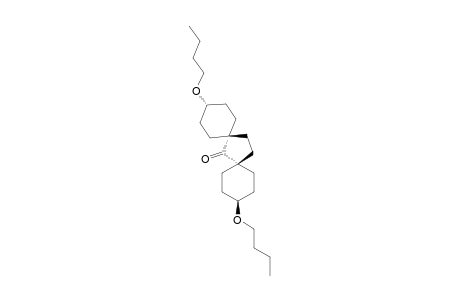 CIS-TRANS-3,11-DIBUTOXY-DISPIRO-[5.1.5.2]-PENTADECAN-7-ONE