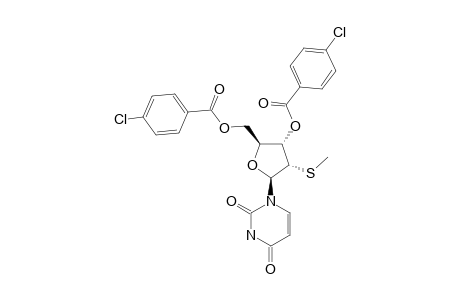 3',5'-BIS-O-(4-CHLOROBENZOYL)-2'-S-METHYL-2'-THIOURIDINE