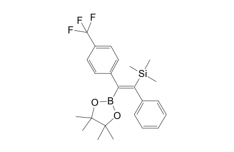 (Z)-1-(Trimethylsilyl)-1-phenyl-2-(4-trifluoromethylphenyl)-2-(4,4,5,5-tetramethyl-1,3,2-dioxaborolan-2-yl)ethene