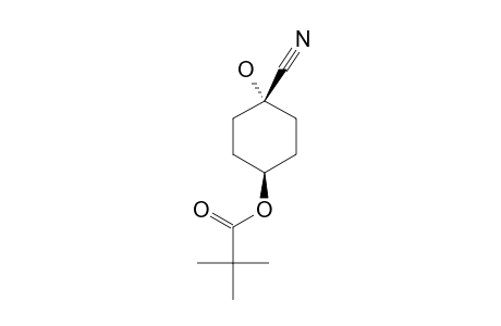 TRANS-4-TERT.-BUTYLOYLOXYCYCLOHEXANONE-CYANOHYDRIN