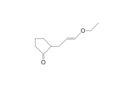 (E)-2-(3-Ethoxy-2-propenyl)-cyclopentanone