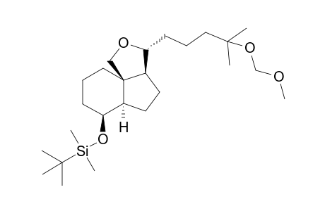 (8.beta.)-(20R)-8-[(tert-Butyldimethylsilyl)oxy]des-A,B-18,20-epoxy-25-[(methoxymethyl)oxy]-21-norcholestane