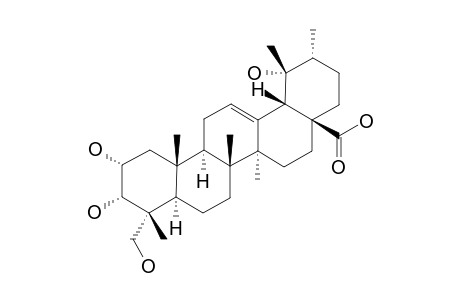 2.alpha.,3.alpha.,19.alpha.,23-Tetrahydroxy-urs-12-en-28-oic-acid