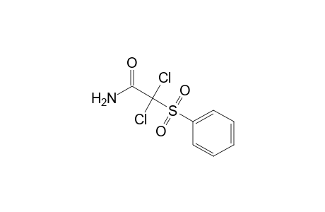 Acetamide, 2,2-dichloro-2-(phenylsulfonyl)-