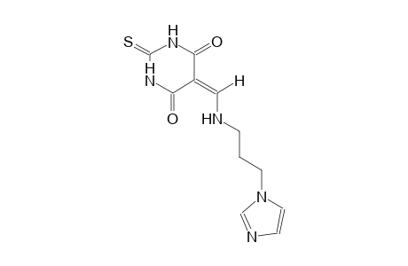 5-({[3-(1H-imidazol-1-yl)propyl]amino}methylene)-2-thioxodihydro-4,6(1H,5H)-pyrimidinedione